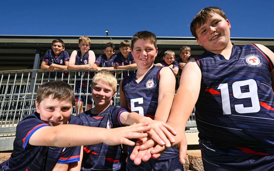 Timbumburi Public School making state finals for two sports is thought to be a first. Picture by Gareth Gardner