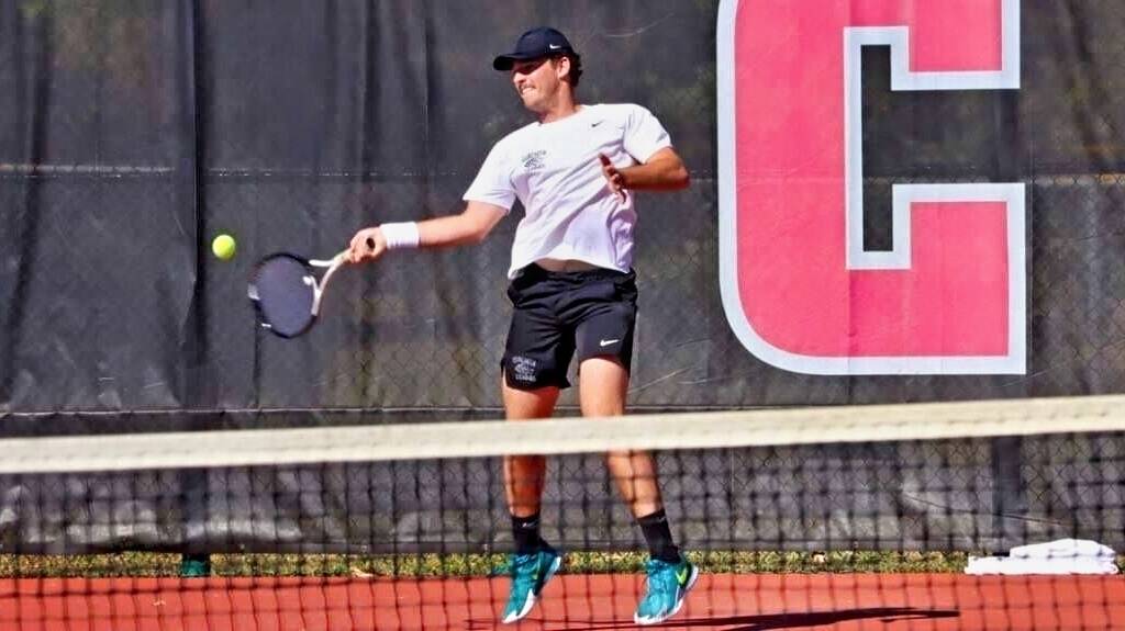 Osmond has had a winning start to his US tennis journey. Picture supplied