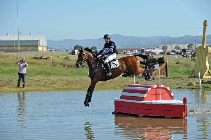 GIDDY UP! Eventing will be back at AELEC this weekend. Photo: Oz Shotz