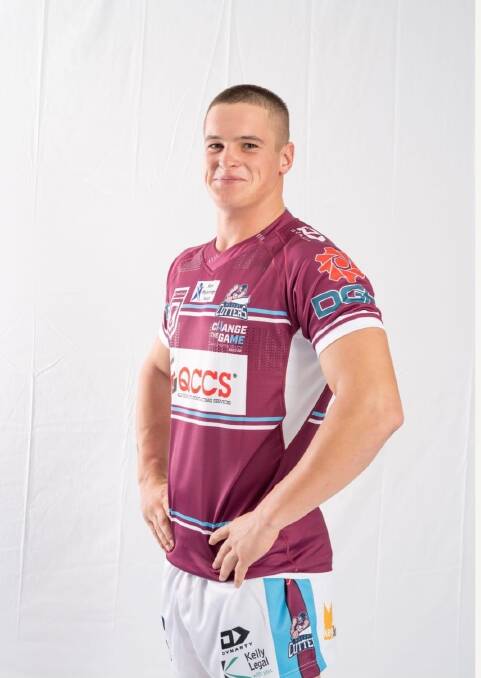 Kobe Bone has been training with the Mackay Cutters' Queensland Cup squad. Picture by Mackay Cutters