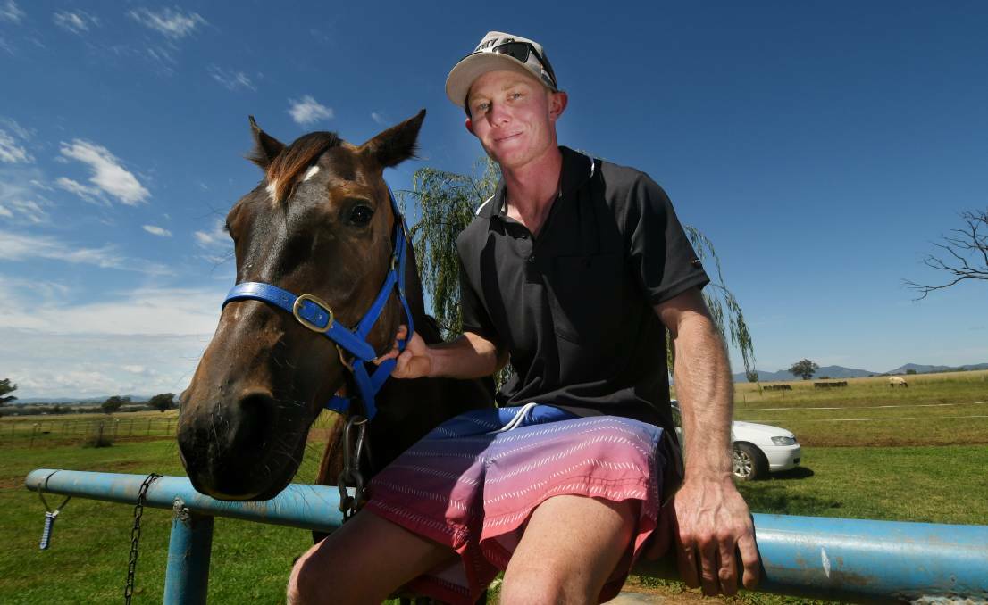NORTHERN RAID: Tom Ison has been winning races in Queensland. Photo: Gareth Gardner 