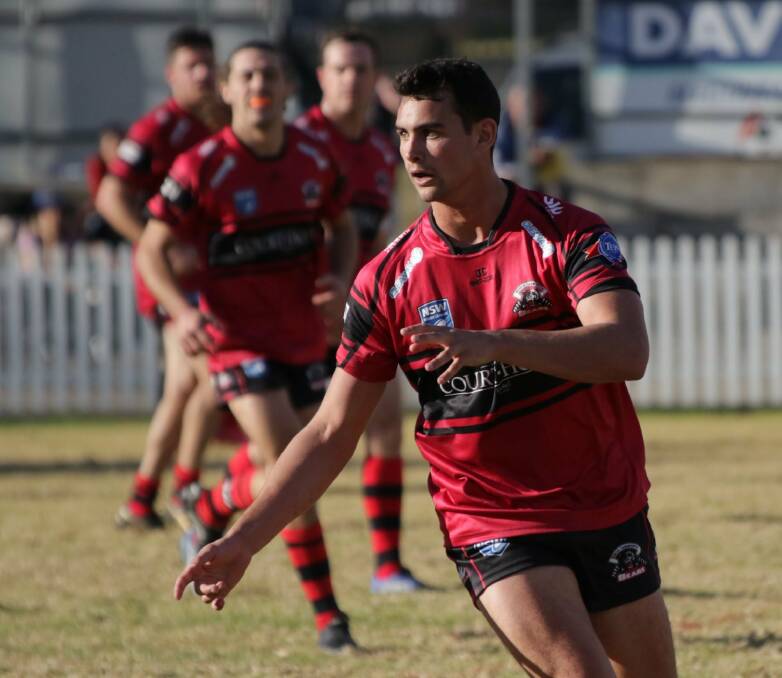 SWITCH: Bailey Taylor has been moved to fullback for the Bears' clash against Dungowan on Sunday. Photo: Judy McManus
