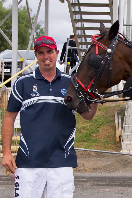 Stuart Glasby and Redbank Olivia after their win at Newcastle last week. Picture by PeterMac Photography