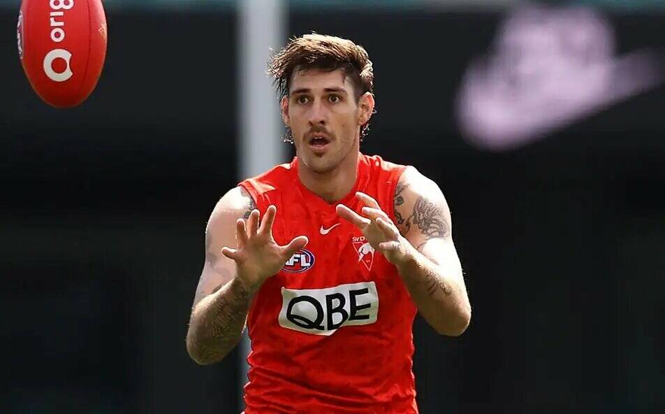 The Swans have delisted Sam Naismith. Picture AFL Photos