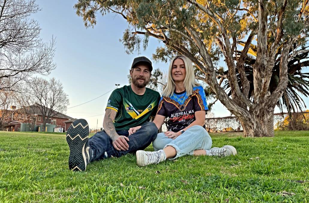 Jordan and Jessica Graf combined representing Australia at the Tag World Cup with an unforgettable family holiday. Picture by Mark Bode