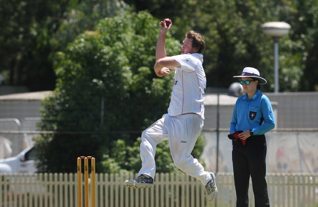 Norths skipper Adam Greentree is the competition's leading wicket-taker this season. Picture by Gareth Gardner 