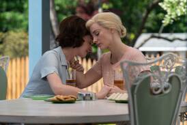 Anne Hathaway and Jessica Chastain star as best friends in Mother's Instinct. Picture Amazon Prime