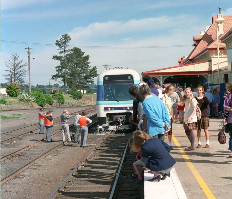 A support group is hoping to bring trains back to the region. Picture supplied.