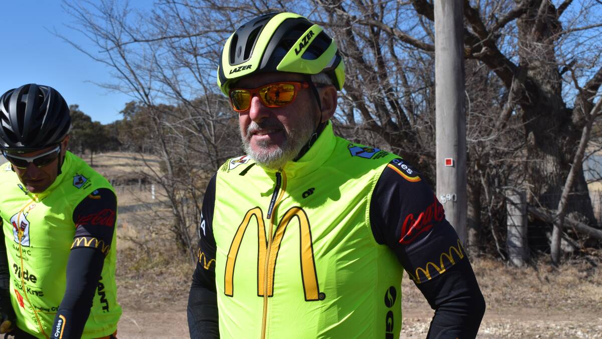 Bill is gearing up to ride more than 500km for the 18th time
