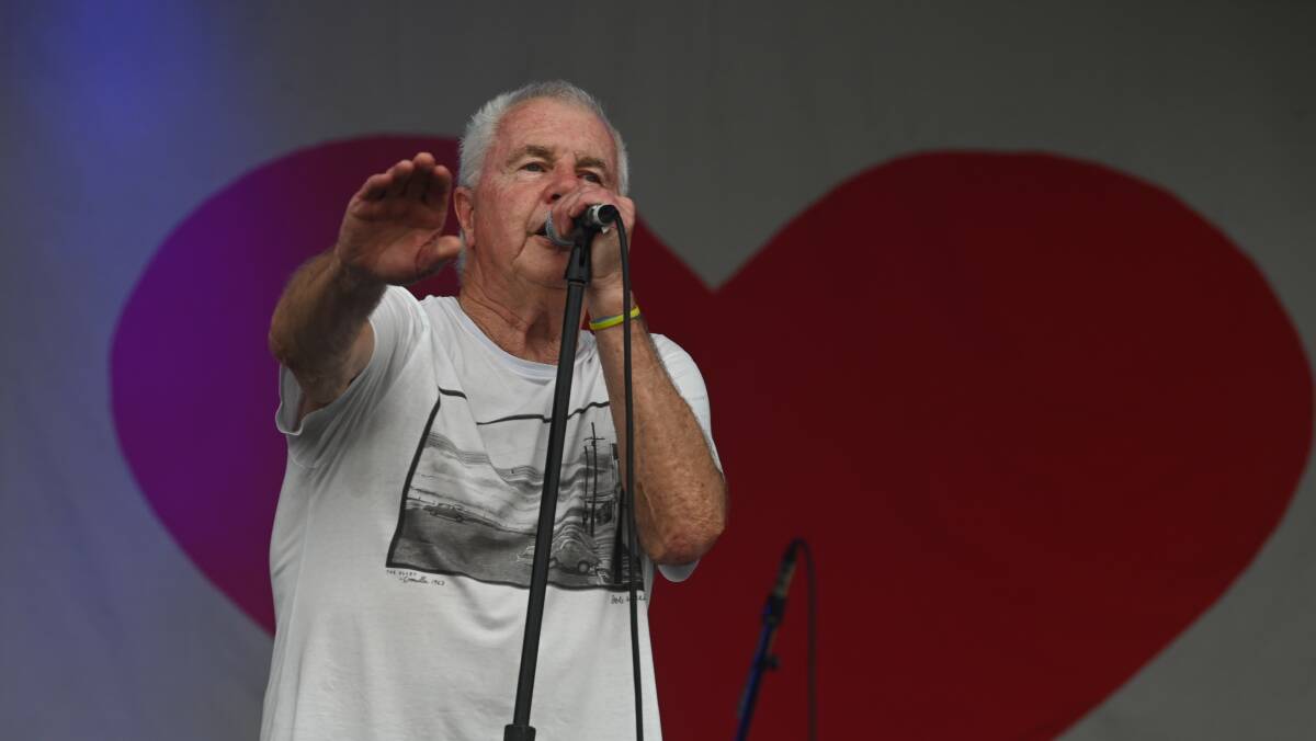 Daryl Braithwaite will headline a free concert at Inverell next month. Picture by Cathy Adams.