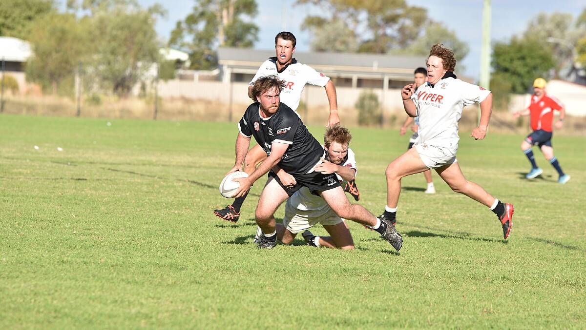 The Bulls faced Walgett in a trial to prepare for the coming Central North season. Picture by Haley Caccianiga