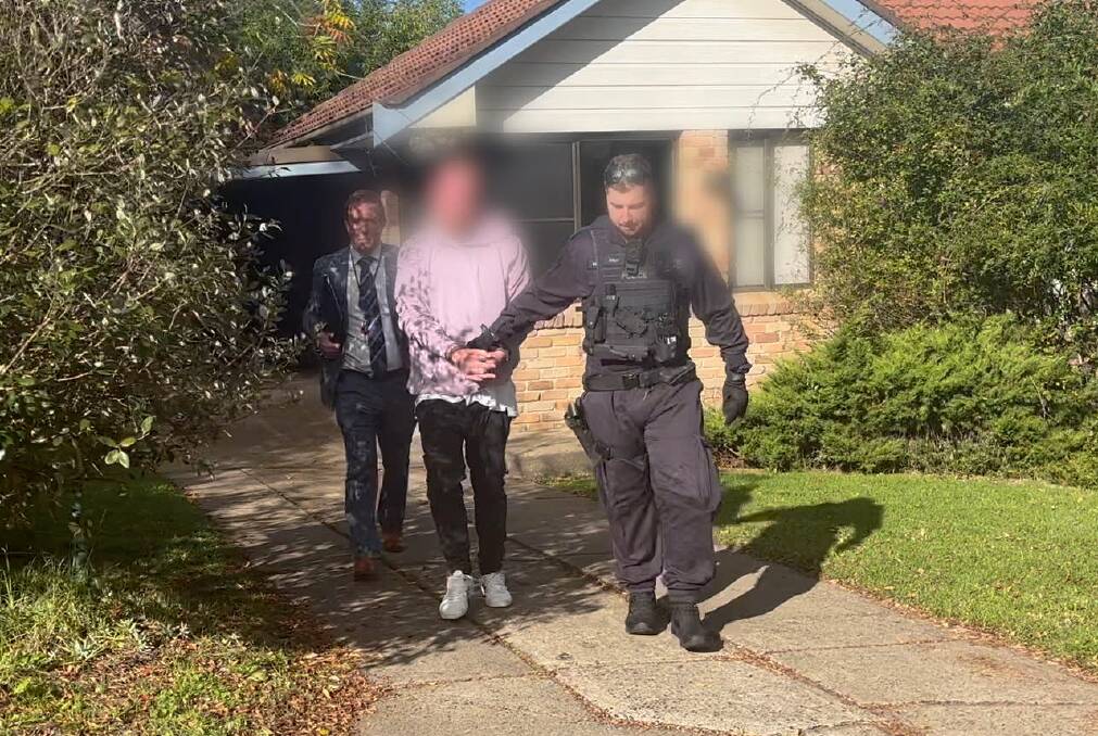 Two men will face court on drug dealing charges following separate raids on properties in Armidale. Picture NSW Police. 