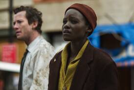 Lupita Nyong'o, right, and Joseph Quinn. Picture Paramount Pictures