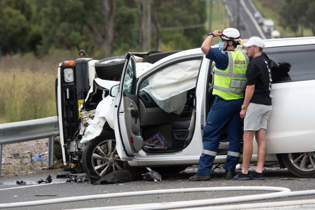 The last major crash at the intersection was in March 2022, when four people were hospitalised, one with serious injuries. Photo: Peter Hardin
