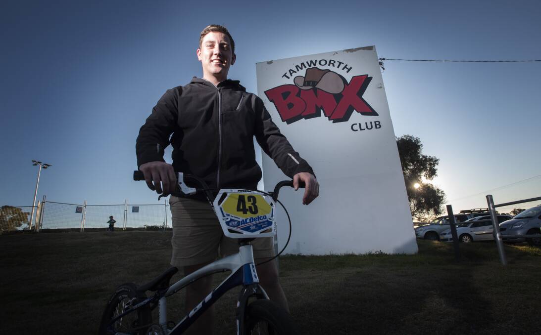 'HIGH PRIORITY': Tamworth's BMX club president Daniel Morris. Photo: Peter Hardin