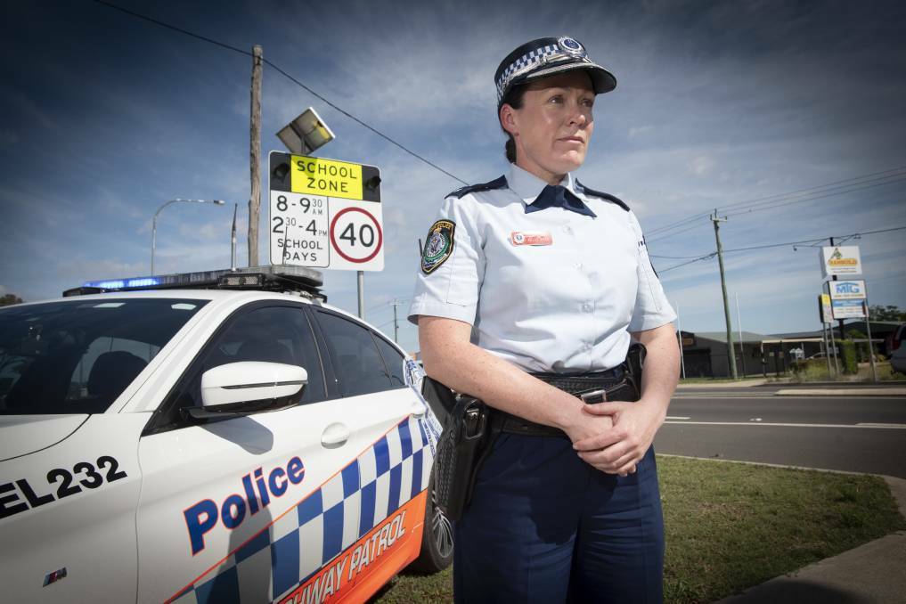 Peel Highway Patrol manager Inspector Kelly Wixx. File picture