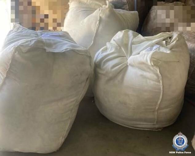 The man was sentenced for stealing wool bale. Pictures by NSW Police