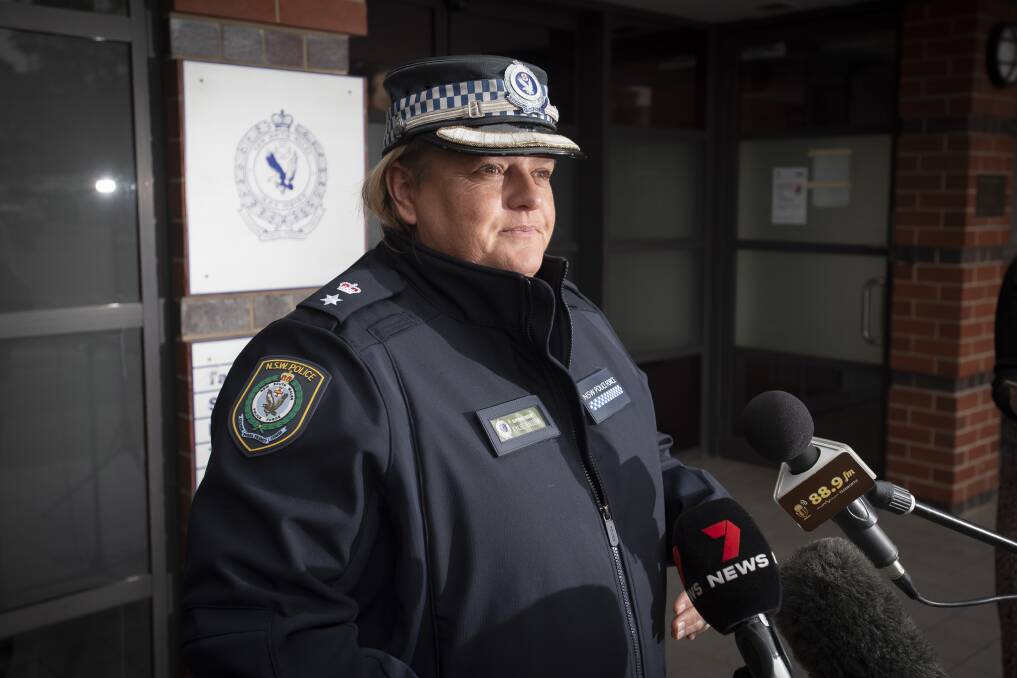 Oxley commander Superintendent Kylie Endemi said police were taking a proactive approach to property crime. Picture by Peter Hardin