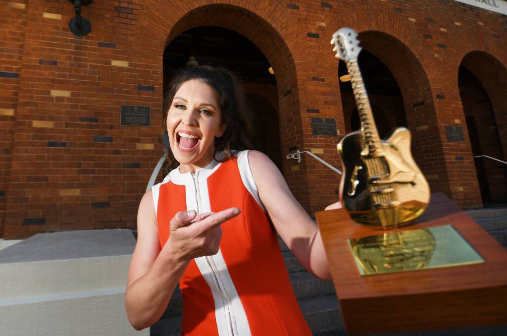 Fanny Lumsden has been announced as the host of the Golden Guitar nominations. Picture by Gareth Gardner