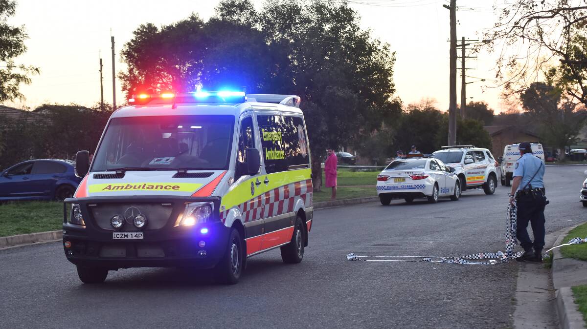 Police and paramedics were called to the bike crash on Thursday morning. File picture