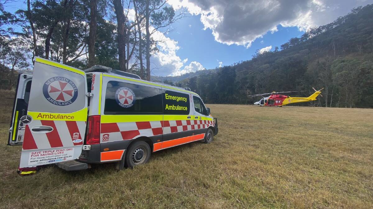 The Westpac Rescue Helicopter was kept busy on Sunday. File picture by WRHS