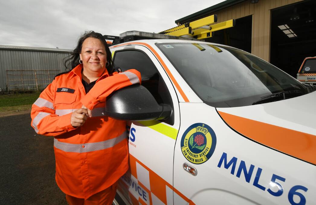 LEADER: Vicki Blinman has dedicated thousands of hours volunteering to help people when they need it most and certainly isn't slowing down anytime soon. Photo: Gareth Gardner