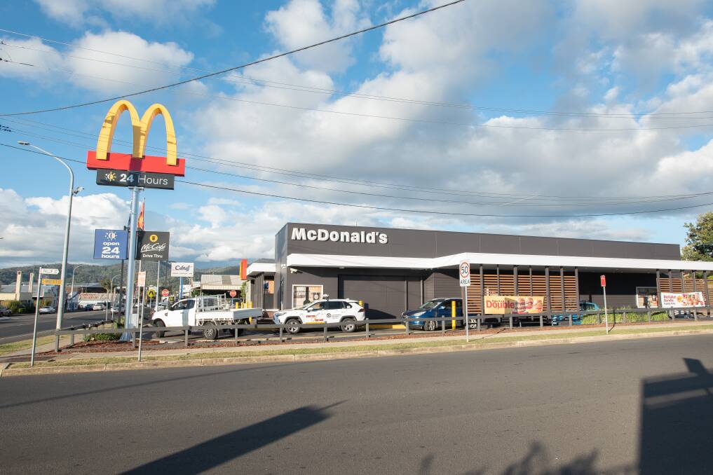 The teen was bashed outside McDonald's in West Tamworth in the early hours of January 1. Picture by Peter Hardin