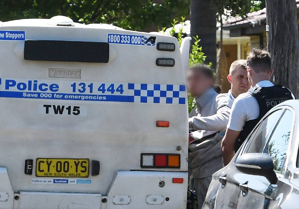 The arrests came after a West Tamworth home was raided on Thursday. Pictures by Gareth Gardner