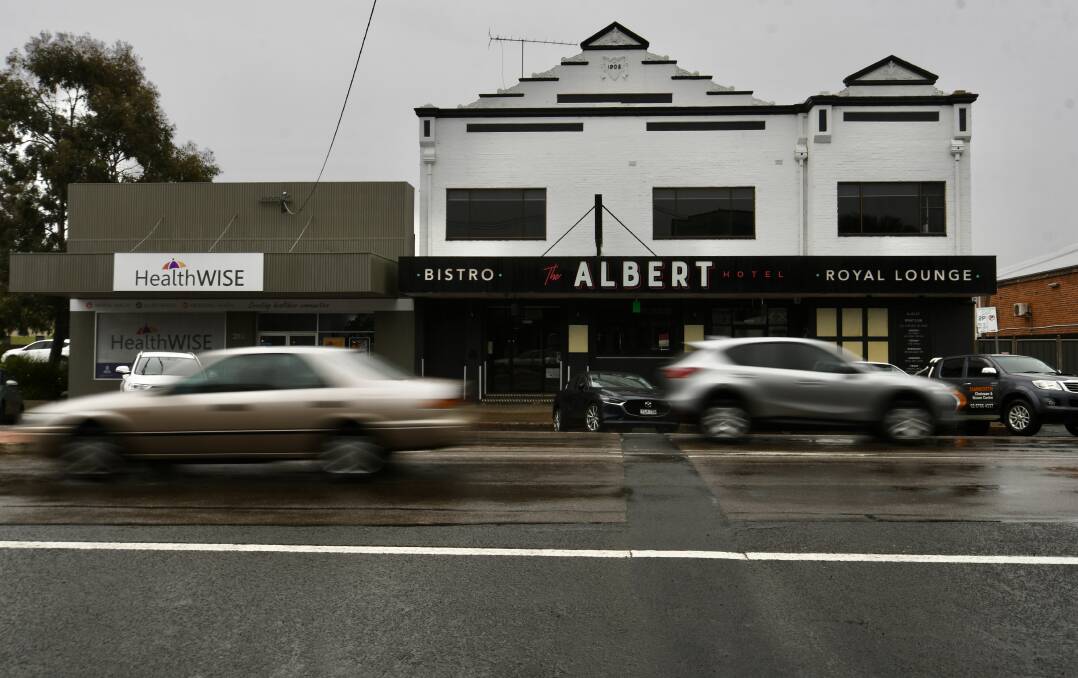 MUSIC MECCA: Once a popular live music venue, the Albert Hotel has gathered cobwebs since it was closed after being sold in 2020. Photo: Gareth Gardner