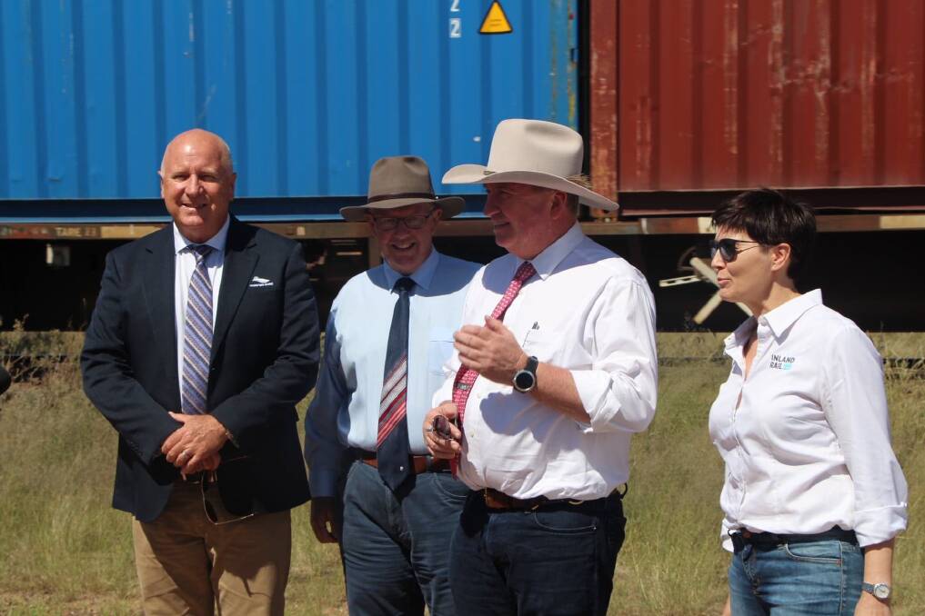 BIG SAVINGS: The Inland Rail project could shave a quarter of a billion off national freight transport costs, according to modelling released by Deputy Prime Minister Barnaby Joyce. Photo: supplied
