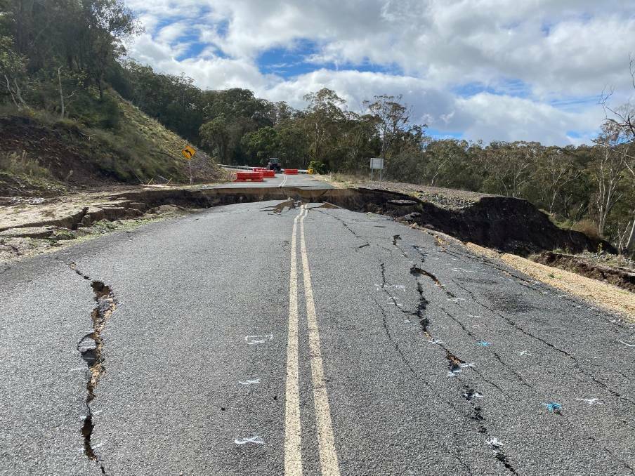 The road between Merriwa and Willow Tree, which is known as Colson Creek Road has been completely impassable since early 2021. Picture from file