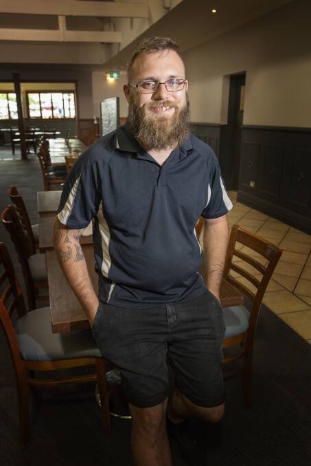 WAITING GAME: Joe Maguire's Pub Venue Manager Nick Bradbery is waiting for the Dine and Discover vouchers to be rolled out in Tamworth. Photo: Peter Hardin