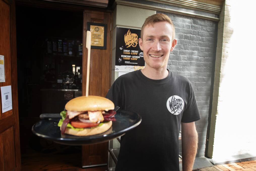 BUSINESS BOOST: Williamsburg Director Luke Fielding said they're over the moon that Tamworth residents can now apply for the Dine and Discover vouchers. Photo: Peter Hardin