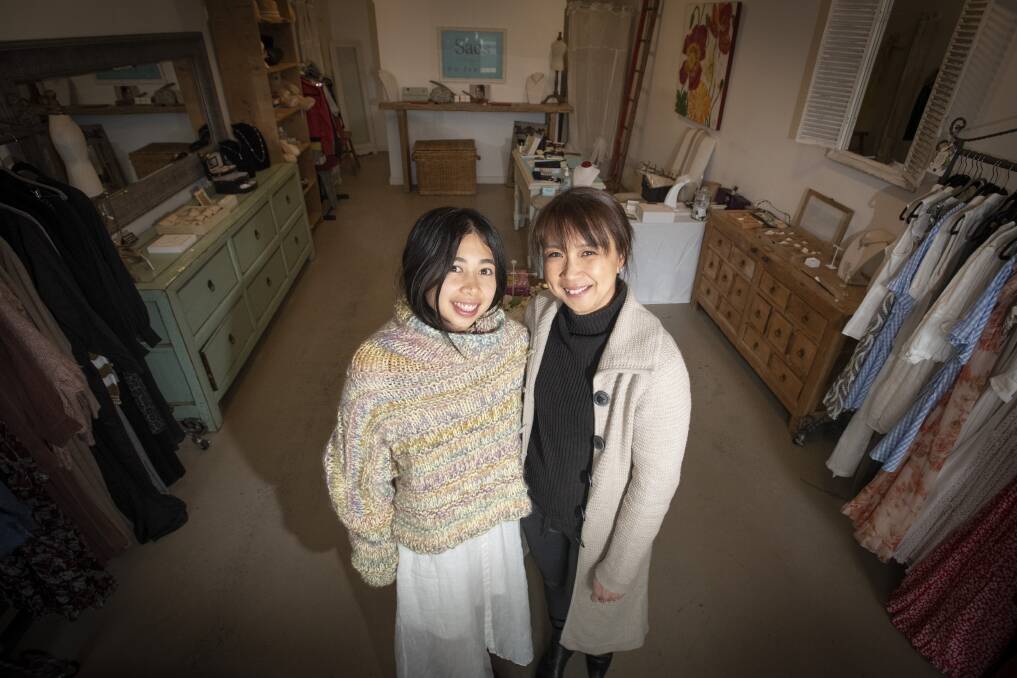 NEW CHAPTER: Mother and daughter duo Emily and Teresa Eather have decided to shut up their small but iconic boutique in the heart of Nundle. Photo: Peter Hardin