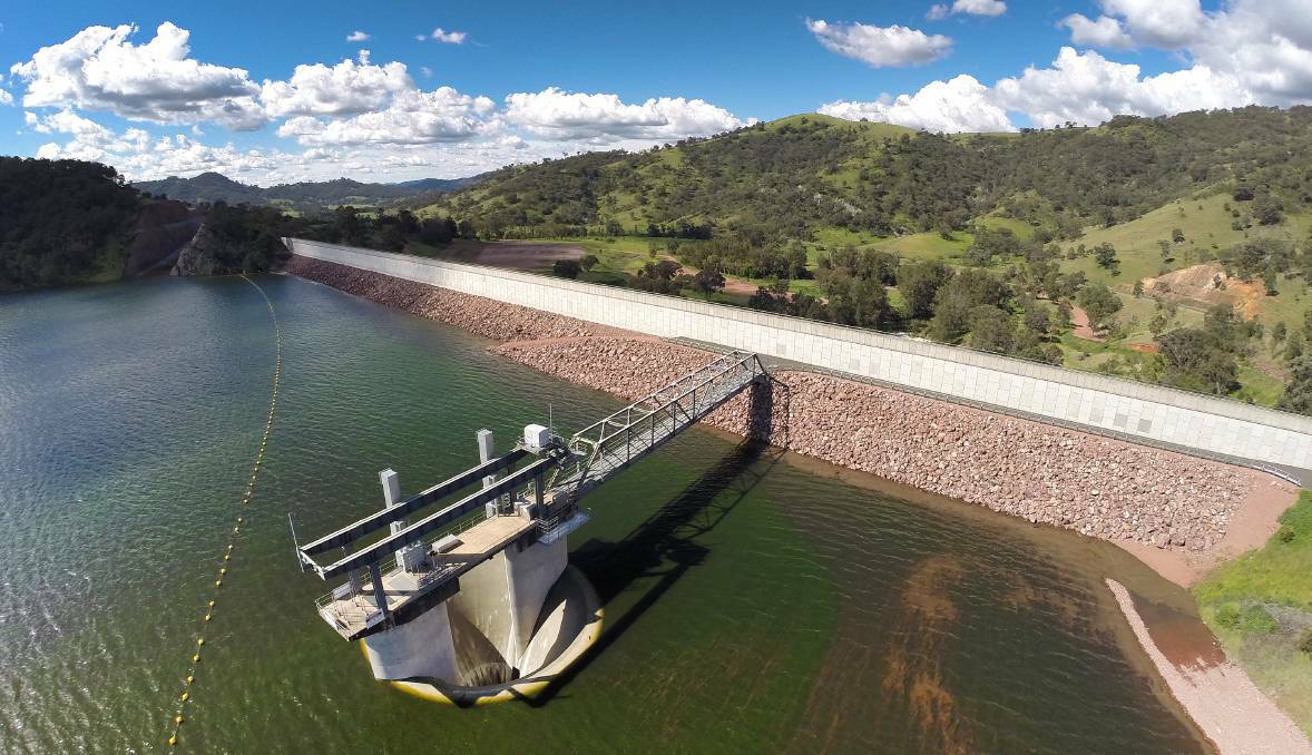 A red alert has been issued for Chaffey Dam after potentially toxic levels of blue-green algae was detected. Picture by Gareth Gardner 