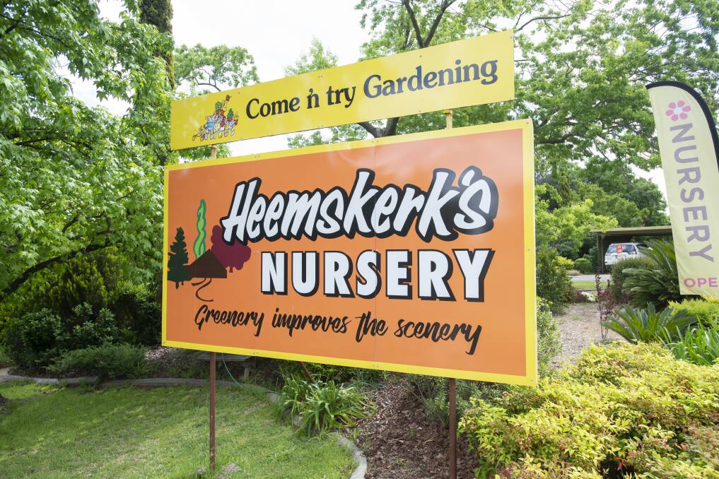 Joblink Plus has purchased Tamworth's Heemskerk's Nursery, with a long-term vision of providing horticulture training. Picture by Peter Hardin