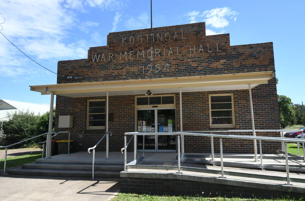 Tamworth councillors will vote on the future of Kootingal War Memorial Hall's committee on Tuesday night. Picture by Gareth Gardner 