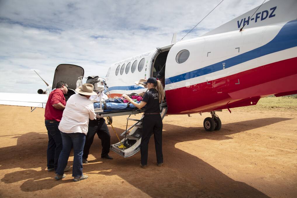 ALWAYS THERE: The Royal Flying Doctor Service ran vaccination clinics in remote communities last year, as well as attending to its regular live-saving missions. Photo: file