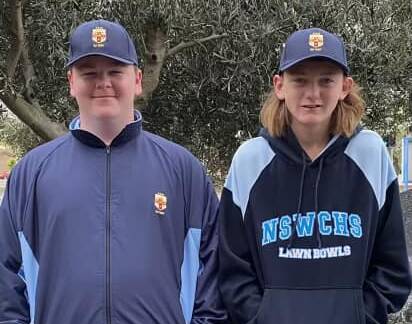 Tim Thorning (right) was named in the Australian merit team after his performance for the NSW CHS team. Picture North West Schools Sports Association Facebook.