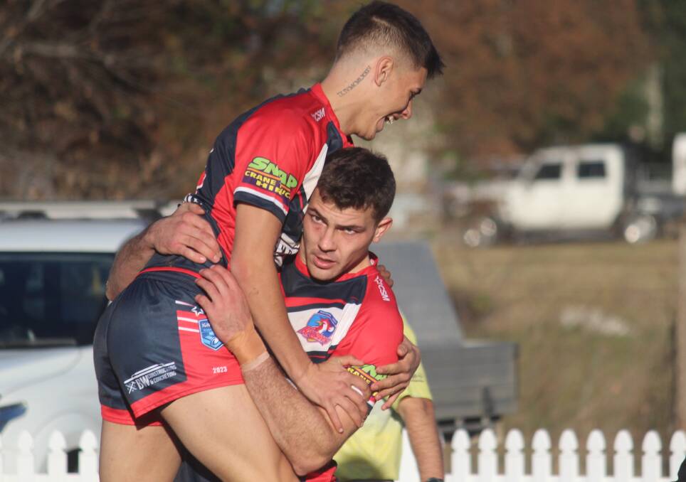 As is so often the case, Ethan Parry was a standout for the Kootingal-Moonbi Roosters in their win over the Werris Creek Magpies on Saturday. Picture by Zac Lowe.