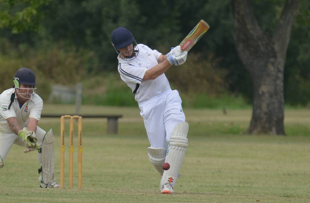 Driven: Tamworth's cricketers are still giving it their all even throughout their 50s. Photo: Samantha Newsam. 