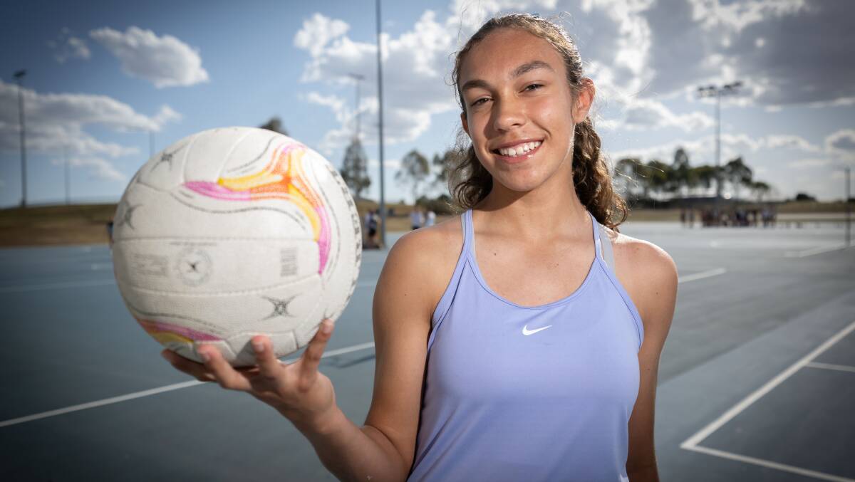 Delika Boney's dream is to play for the Diamonds. 2023 may prove to be a formative year in her journey toward that aspiration. Picture by Peter Hardin.
