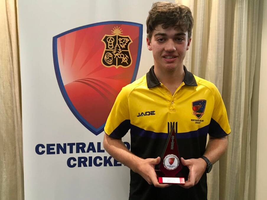 Archie McMaster had a big season for Central North in 2021/22, and is expected to play a key role once again this year. Picture by Central North Cricket.