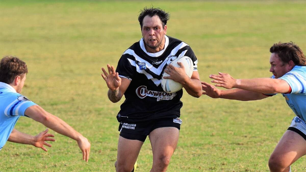 Werris Creek's Harlee Millgate (pictured in 2022) earned three Best and Fairest points from the referees for his efforts on Saturday afternoon against Gunnedah. Picture by Jason Smith.