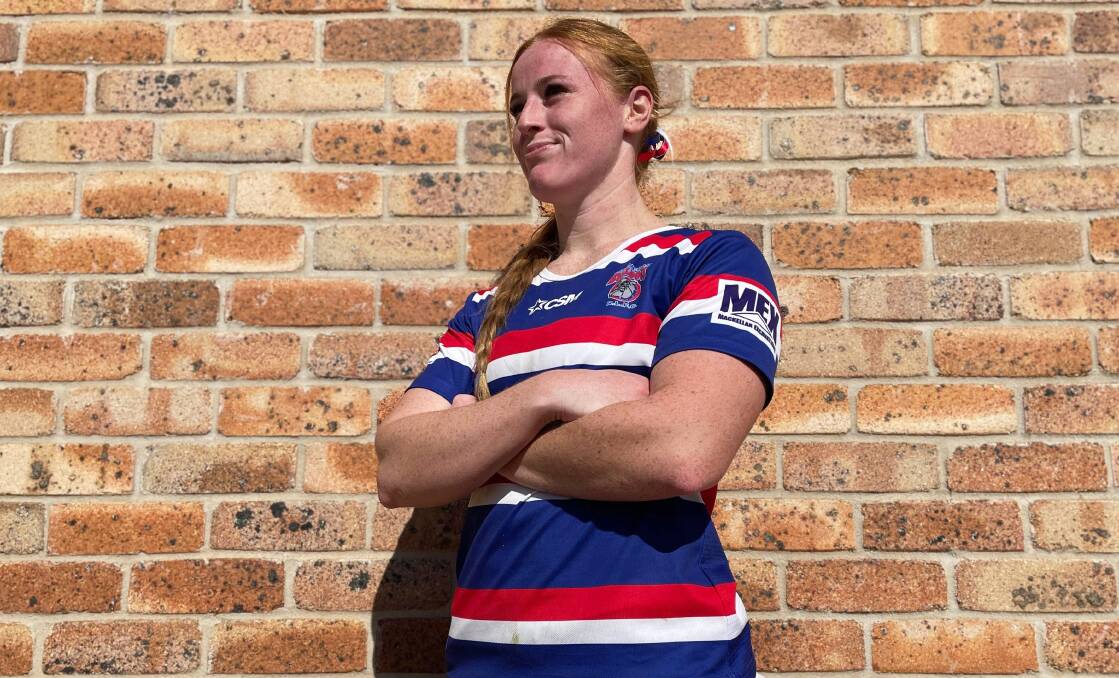 After coming to league relatively late, Piper Rankmore did not take long to shine for the Gunnedah Bulldogs women. Picture by Zac Lowe.
