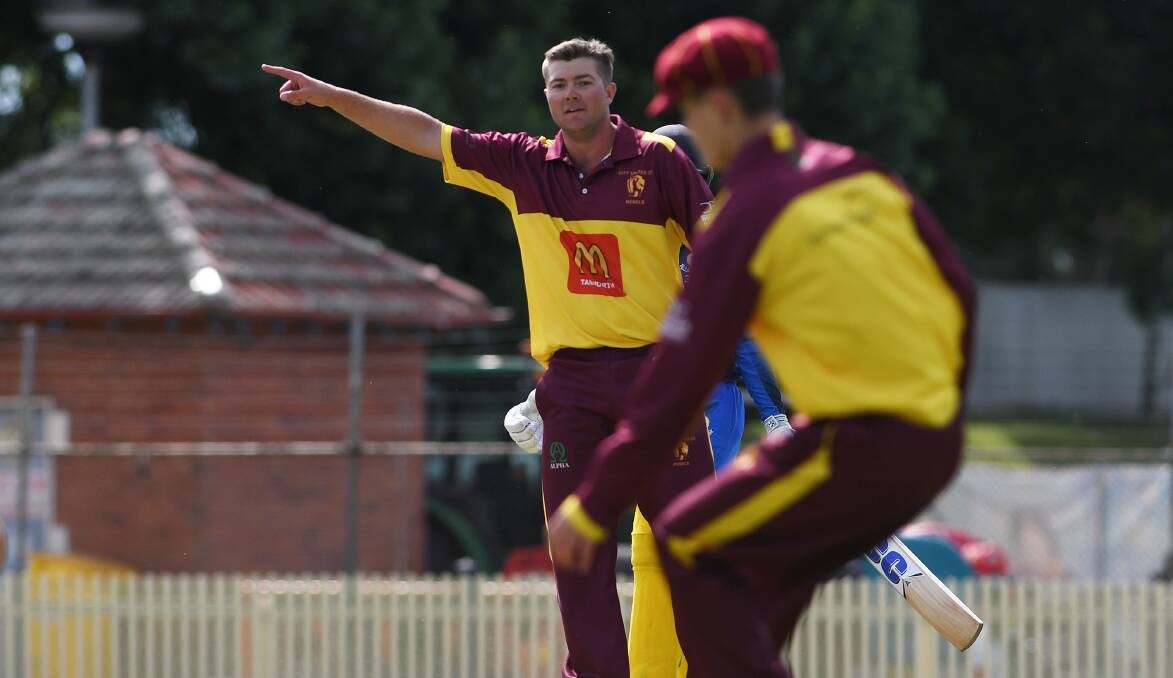 Tait Jordan believes that there is enough firepower in Tamworth City's batting to overcome Old Boys in tomorrow's T20. Picture by Gareth Gardner. 