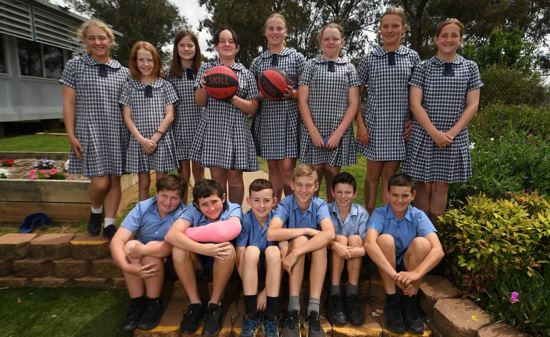 The Timbumburi Public School's boys' and girls' teams will compete for state honours this Friday in Sydney after becoming regional champions in the North West. Picture by Gareth Gardner.