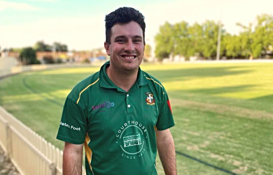 Jye Paterson is all smiles after a long-awaited five-wicket haul. Picture by Zac Lowe.