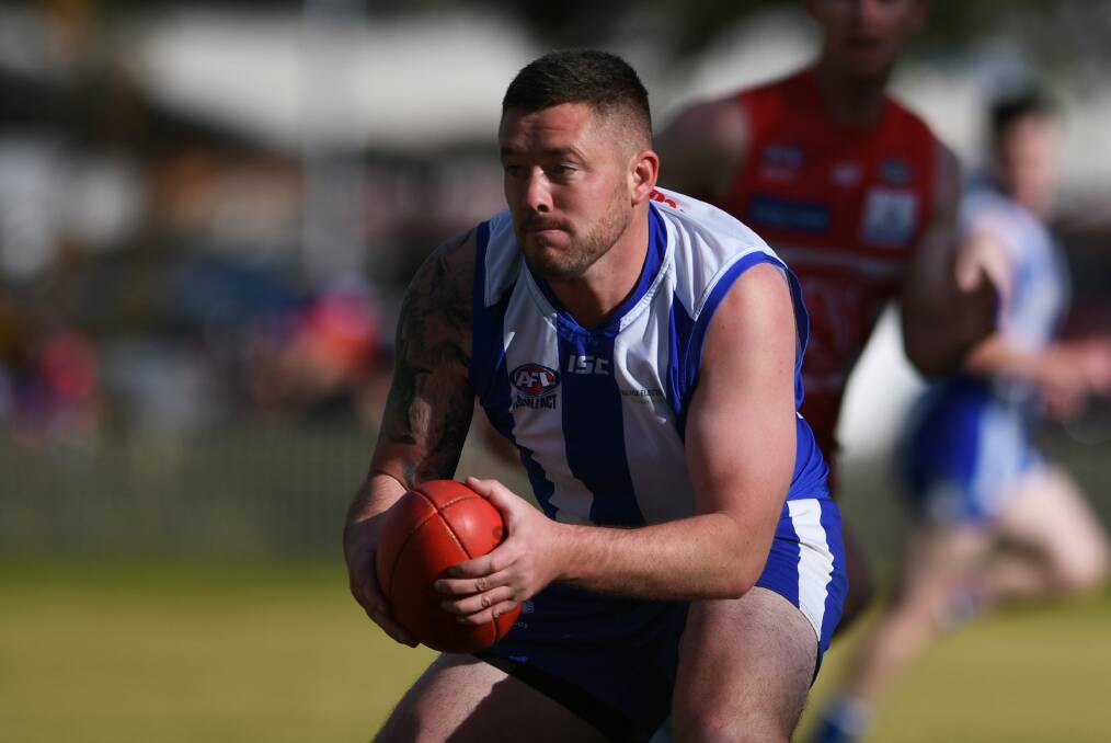 Game ready: The Tamworth Kangaroos will face their first real challenge this season as they attempt to adapt updated training tactics in a game. Photo: Ben Jaffrey. 