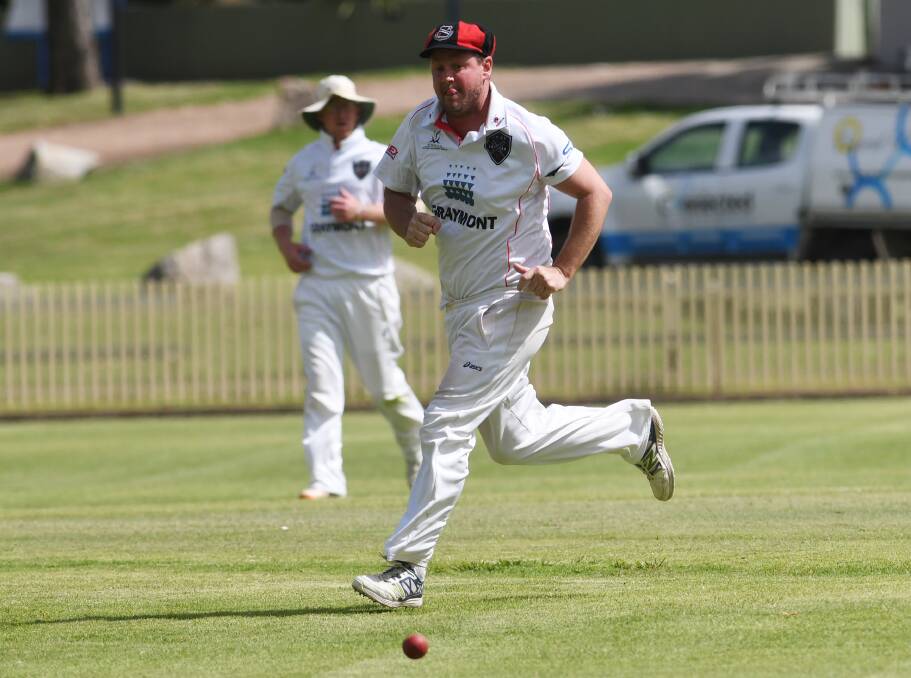 As long as his body holds up, Adam Greentree will continue playing and, no doubt, taking wickets for North Tamworth Picture by Gareth Gardner. 